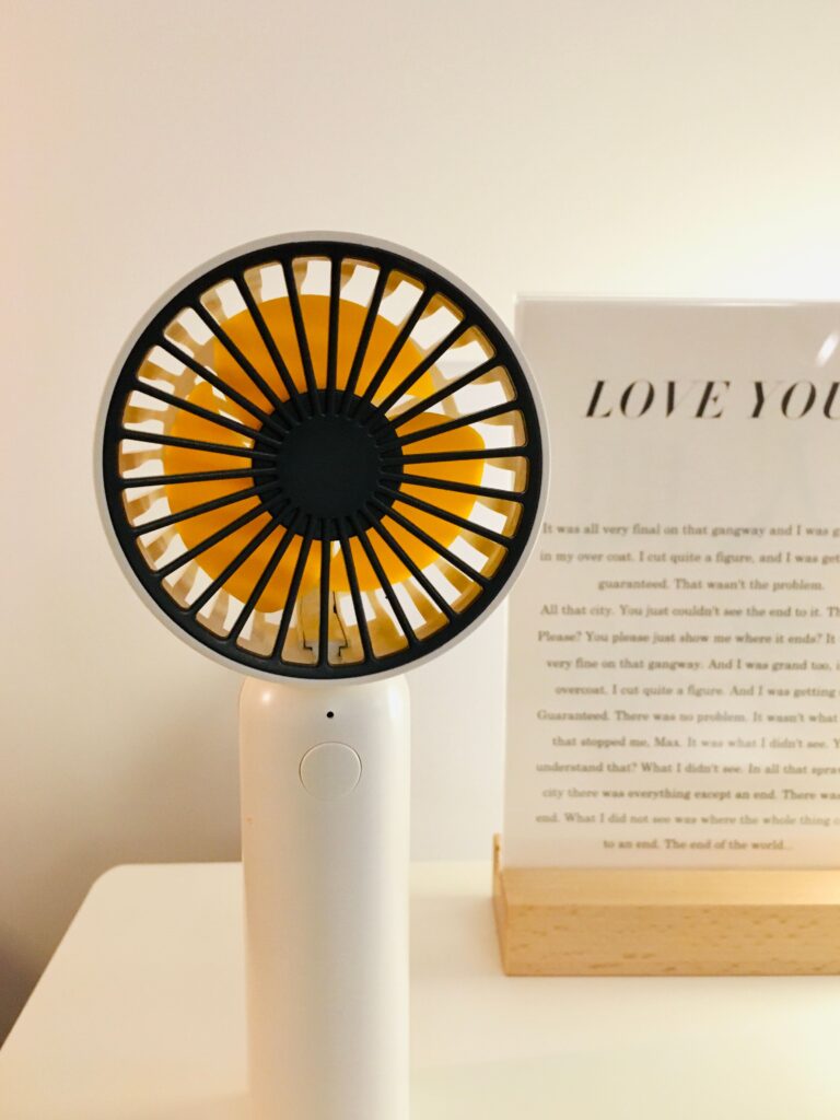 portable fan for work