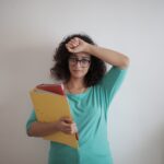 woman having hot flash